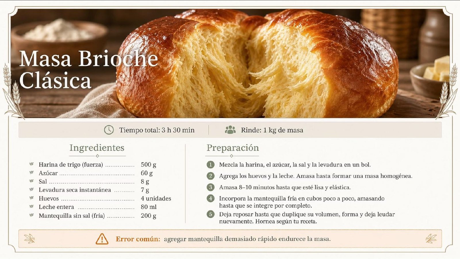 Página real de Horno Dulce
