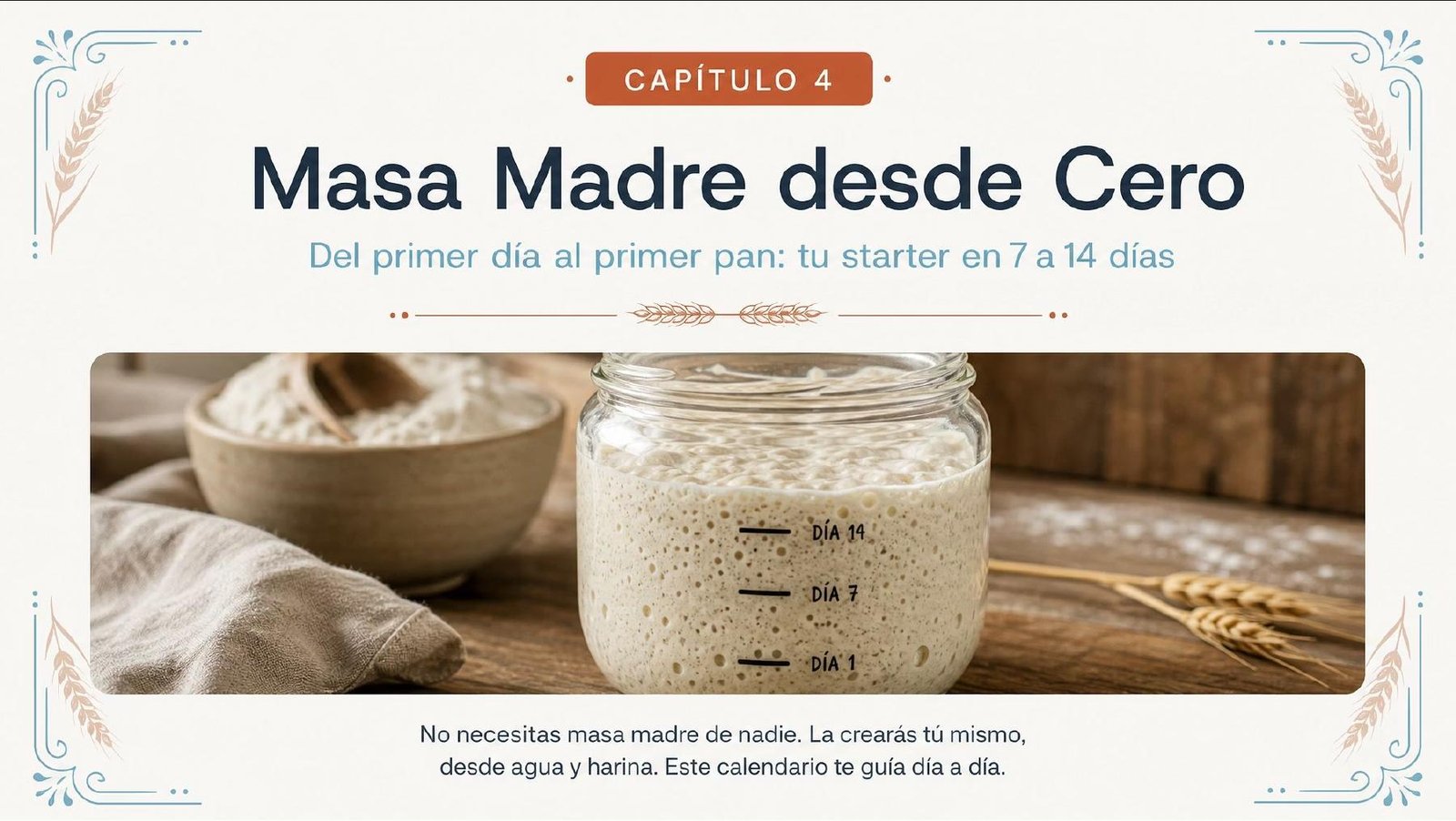 Página real sobre masa madre